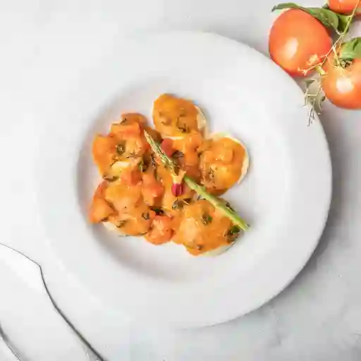 Combo Raviolis + Sopa de Auyama Jengib + Postre