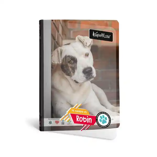 Keepermate Cuaderno Adopción Rayado Cosido 50 Hojas