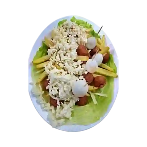 Salchipapa Especial