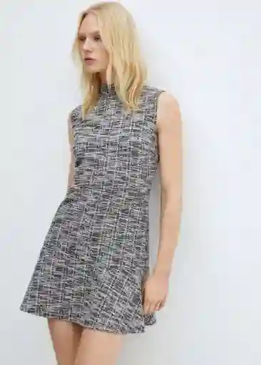 Vestido Alexia Crudo Talla S Mujer Mango