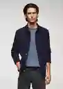 Blazer Americana Mies Navy Talla 46 Hombre Mango