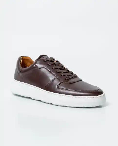 Tenis Smart Heritage Masculino Café Tostado Medio 43 Chevignon