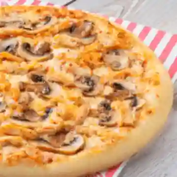 Pizza Pollo y Champiñones Grande