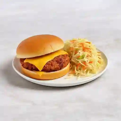 Hamburguesa Clasica De Pollo Picante