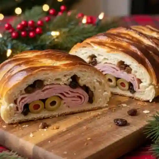 Pan de jamón venezolano