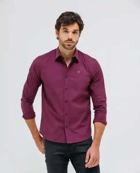 Camisa Para Hombre Morado Talla S Rifle110e004