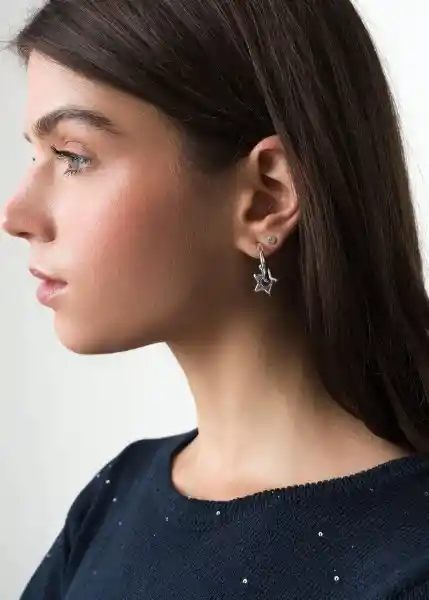 Joyeria Mujer Gris Plateado Medio 333G052 Naf Naf