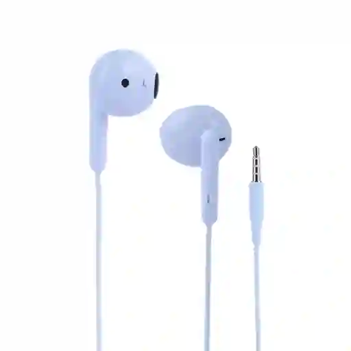 Audífonos Con Cable Azul Modelo W001031 Miniso