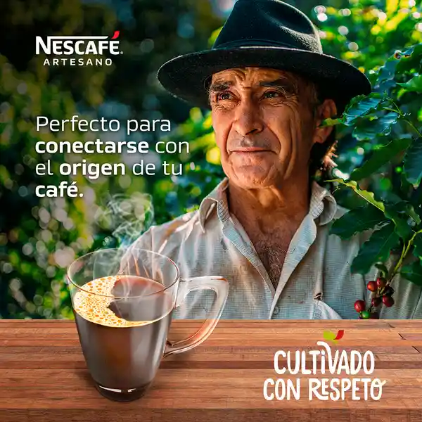 Nescafé Café instantáneo Artesano Antioquia 