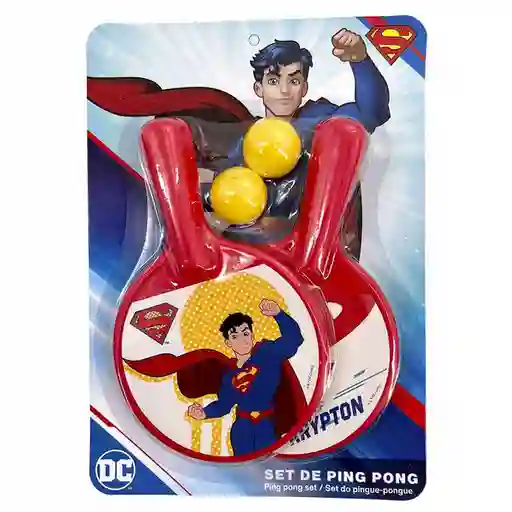 Dc Set Ping Pong Superman