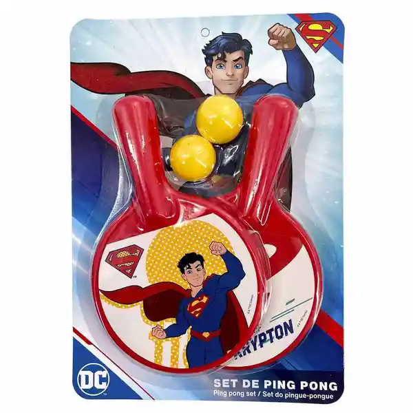 Dc Set Ping Pong Superman