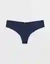 Panti Aerie Mujer Azul Oscuro Talla Small American Eagle