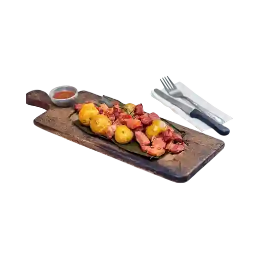 Chicharrón Carnudo