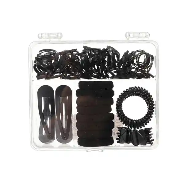 Set de Accesorios Para el Cabello Negro Miniso