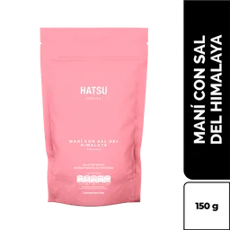 Maní Hatsu con Sal del Himalaya x 150 g