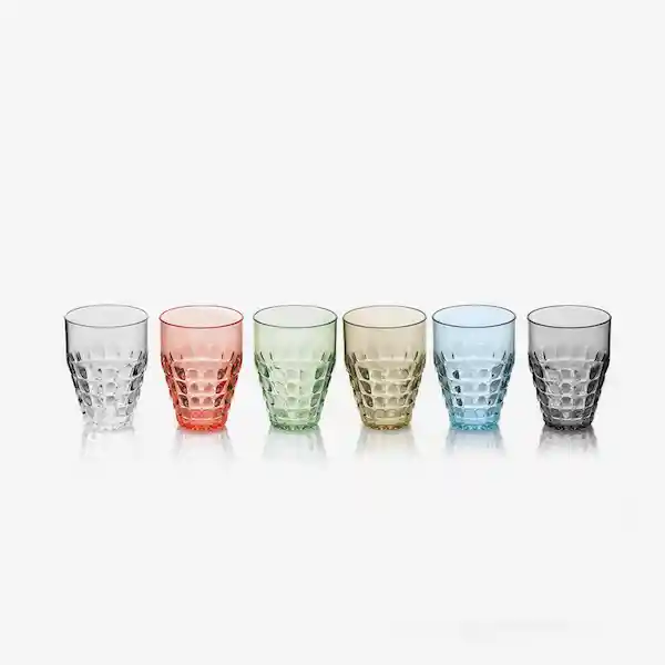 Inkanta Set Vasos Altos Tiffany Multicolor