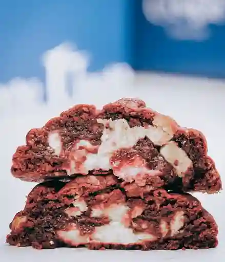 Red velvet rellena de cheesecake