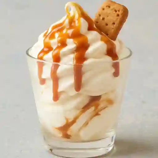 Helado de yogurt caramel biscotto x 300