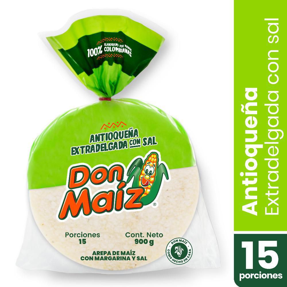 Don Maíz Arepa Antioqueña 900G.