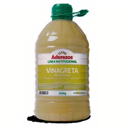 Aderezos Vinagreta 3350 G - 1 Und