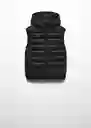 Chaleco Unicov Negro Talla 12 Niños Mango