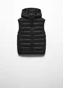 Chaleco Unicov Negro Talla 12 Niños Mango