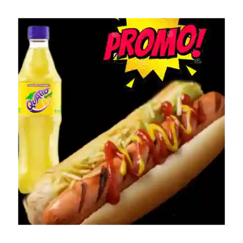 Hot Dog Americano + Gaseosa