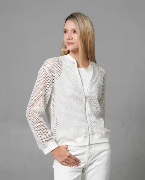Buzo Mujer Crudo Talla M 282G002 Rifle