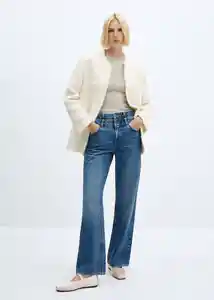 Chaqueta Judy Crudo Talla M Mujer Mango