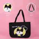 Bolso de Compras Negro Serie Miniso