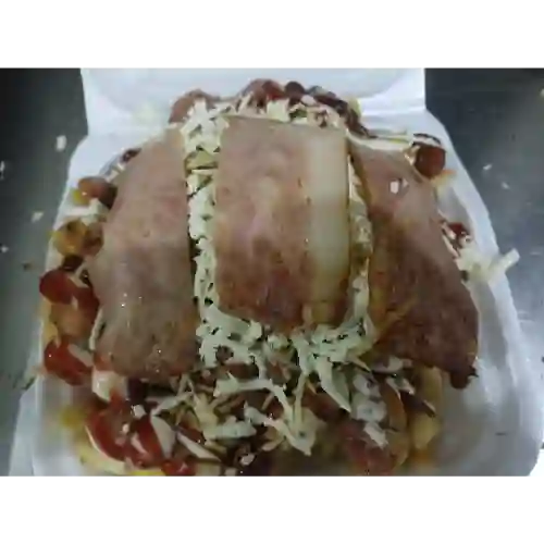 Salchipapa Super Especial