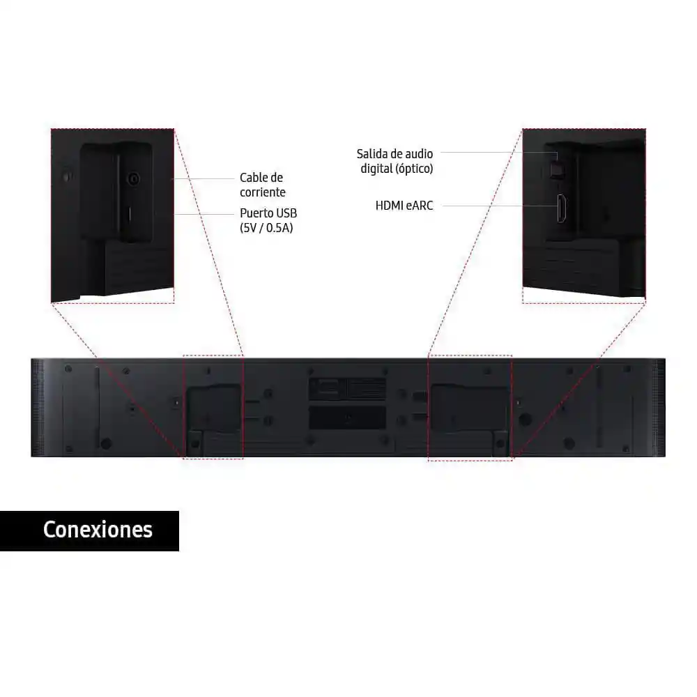 Samsung Barra de Sonido 3.0 HW-S50B/ZL