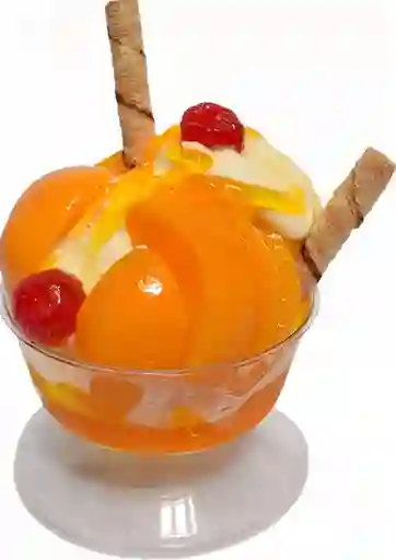 Peach Melba.