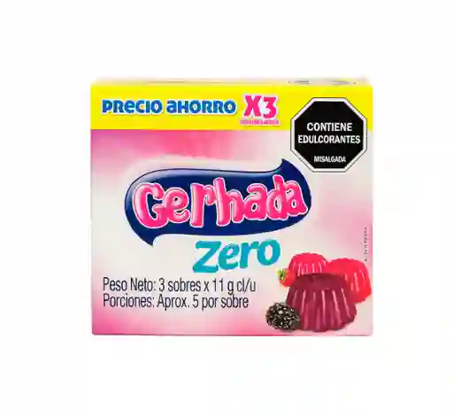 Gel'hada Gelatina Vital Sabor Morango