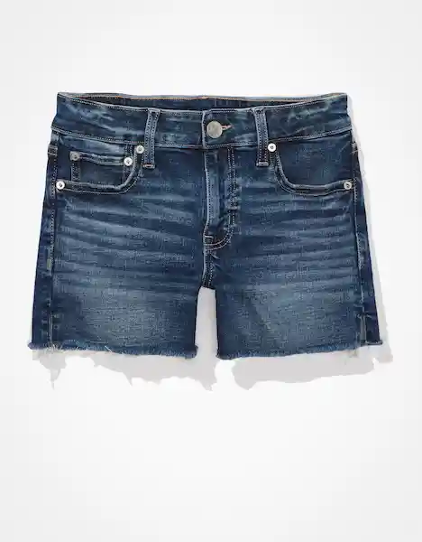 Short Mujer Azul Talla 6 400381712118 American Eagle