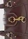 Bolso M Amazona Chocolate Talla 99 Mujer Mango