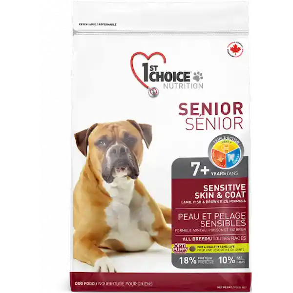 1St Choice Perro Senior Bolsa Roja Osc 12 Kg