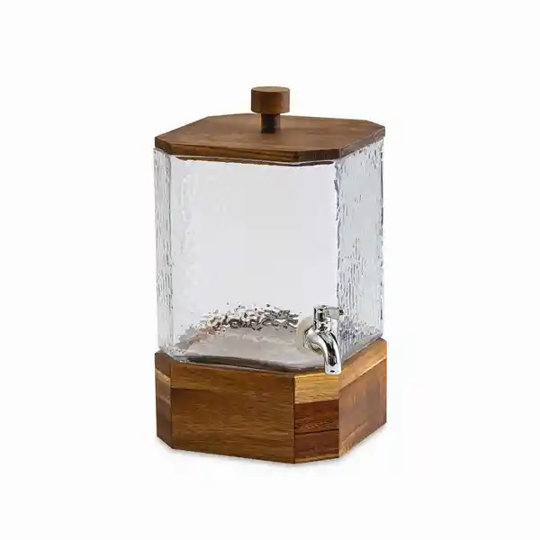 Dispensador Bebidas Kanso Base Acacia 5000 mL Ambiente Gourmet
