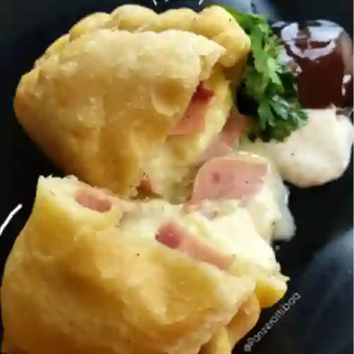 Panzerotti de Jamón y Queso