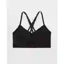 Top Deportivo Aerie Negro Talla MEDIUM American Eagle