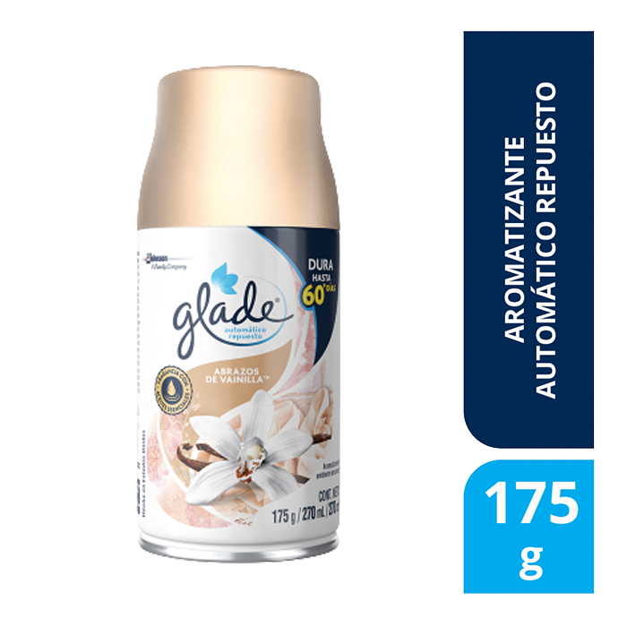 Glade Ambientador Automático en Aerosol Repuesto Vainilla 175 g