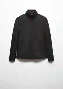 Chaqueta Roe Negro Talla M Hombre Mango