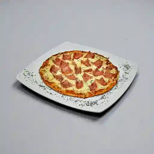 Pizza Jamón Pollo Personal