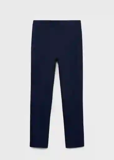Pantalón Malu5-H Navy Talla 36 Mujer Mango