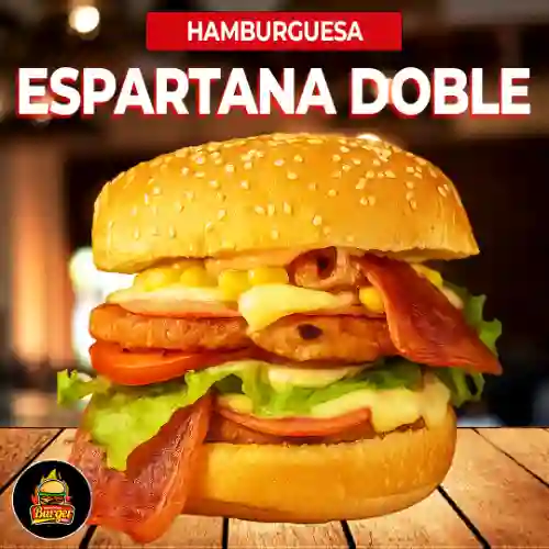 Hamburguesa Espartana Doble