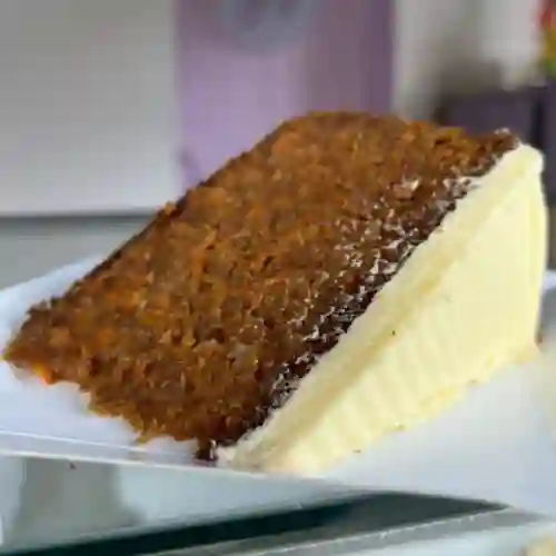 Torta de Zanahoria con Nueces, Porción