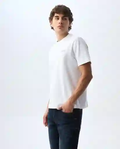 Camiseta Hombre Blanco Talla XL 841G009_BLA110601 Americanino