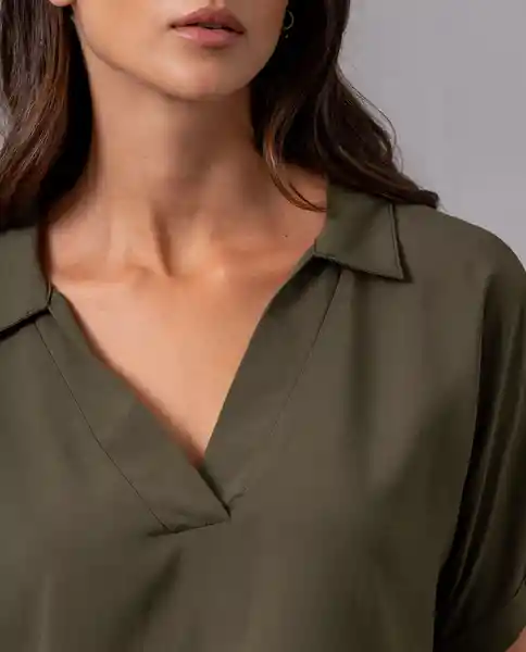 Camisa Mujer Verde M G19F104_VER190309 Rifle