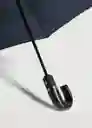 Paraguas Umbrella Azul Talla 99 Hombre Mango