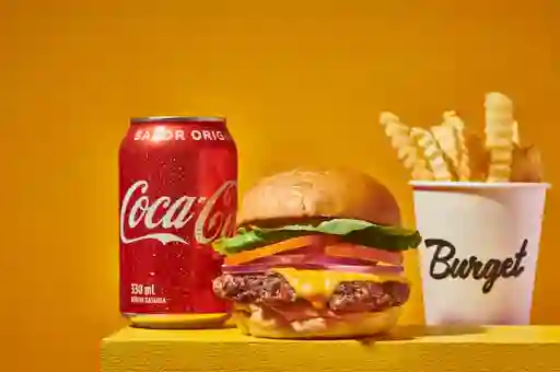 Combo cheese burger